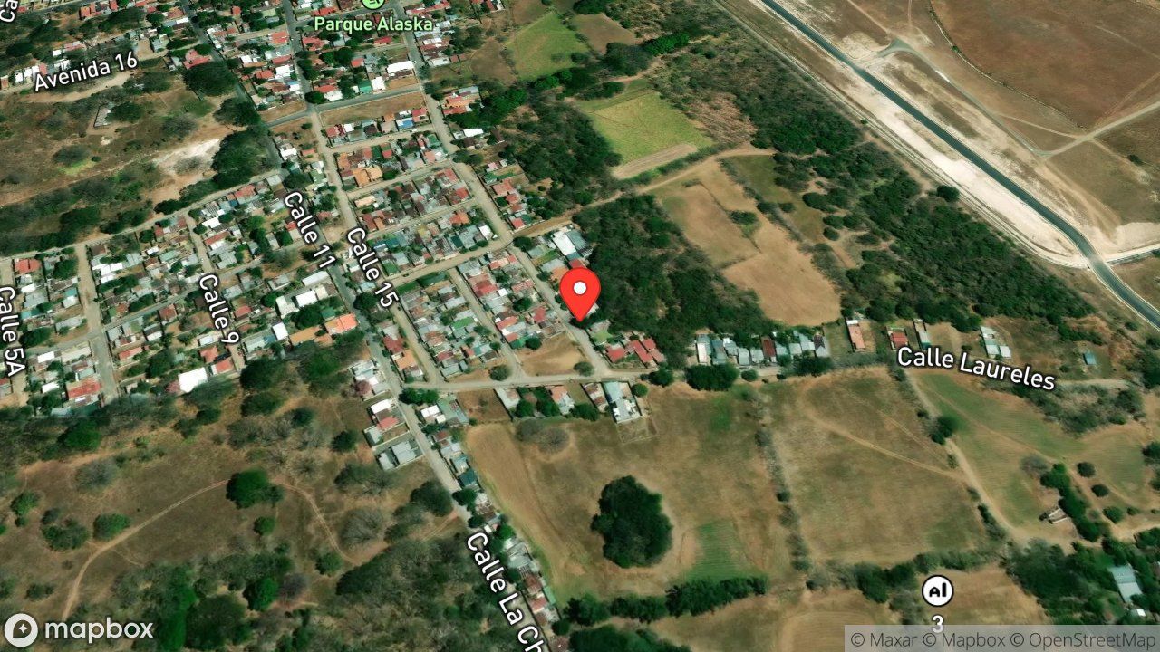 Mapa del incidente SALIDA DE HUMO DE ESTRUCTURA