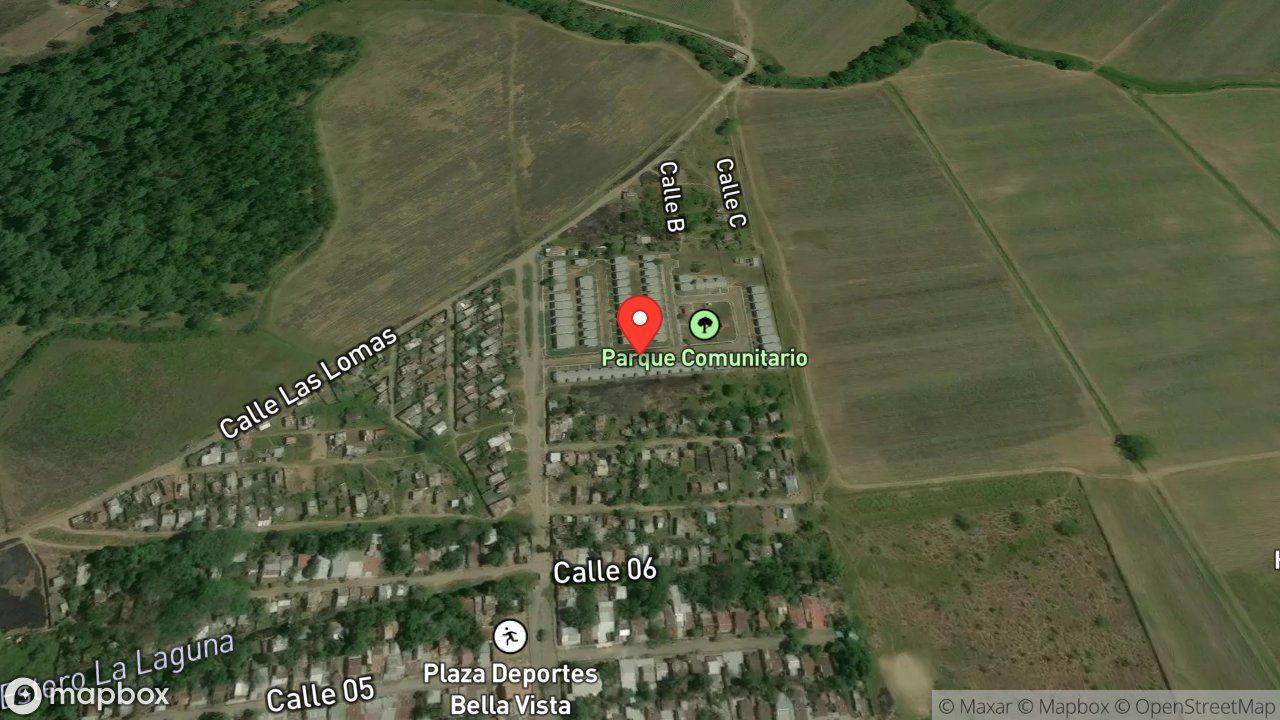 Mapa del incidente QUEMA DE CHARRAL CON AMENAZA