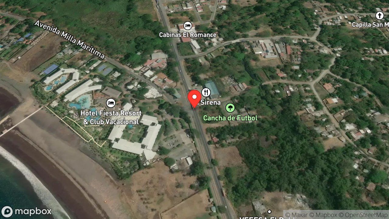 Mapa del incidente COLISION DE DOS VEHICULOS CON PERSONA PRENSADA