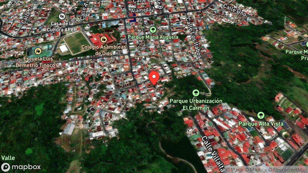 Mapa del incidente ESCAPE DE GAS LP EN VIVIENDA