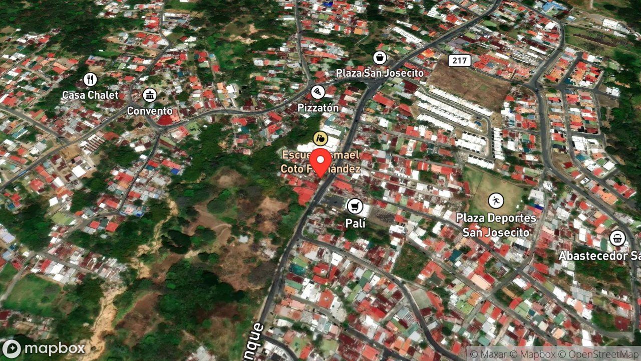 Mapa del incidente CORTO CURCUITO DENTRO DE ESTRUCTURA