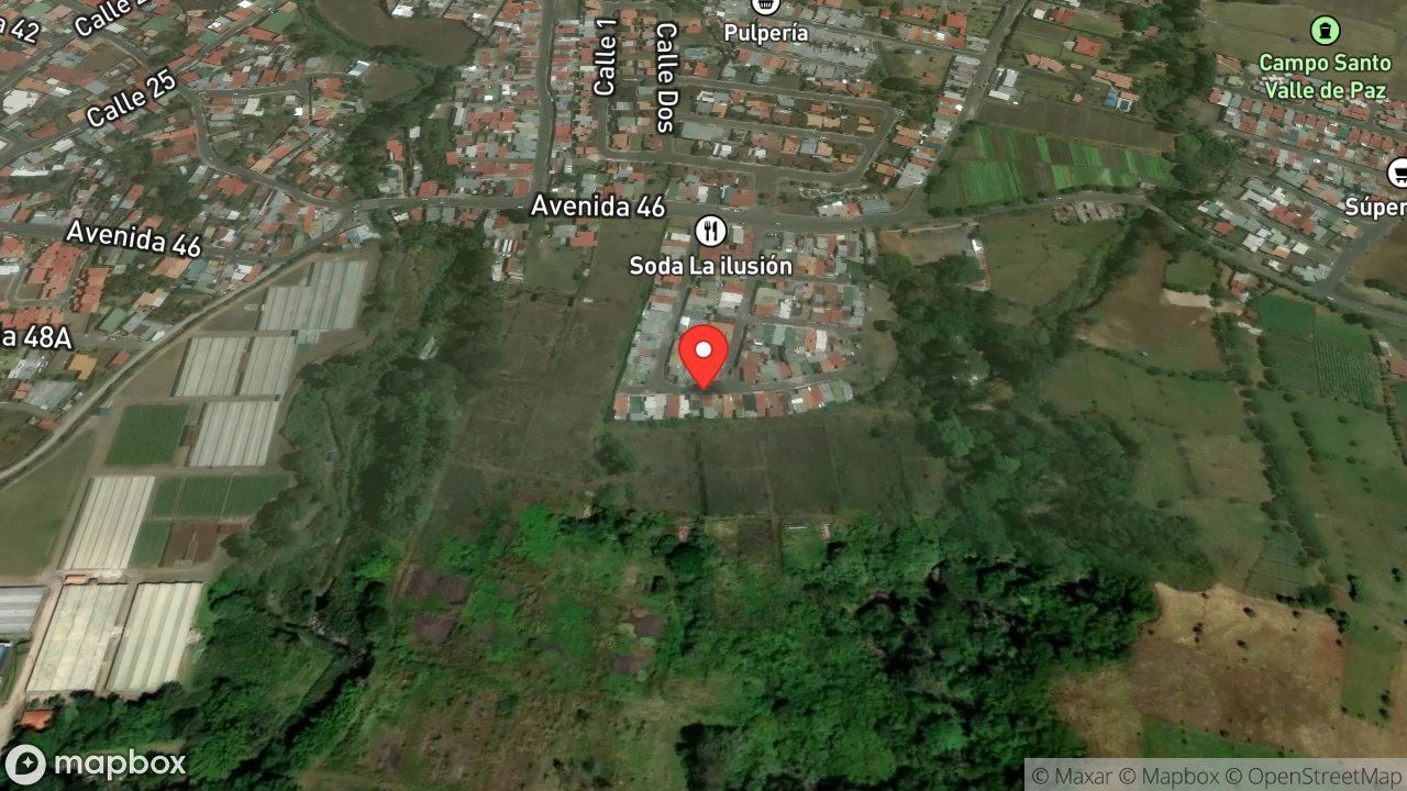 Mapa del incidente SERPIENTE EN VIVIENDA