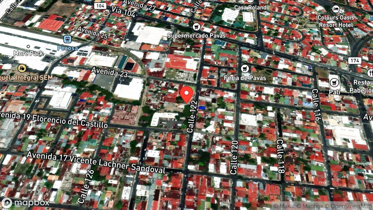 Mapa del incidente CORTO CIRCUITO EN TENDIDO ELECTRICO