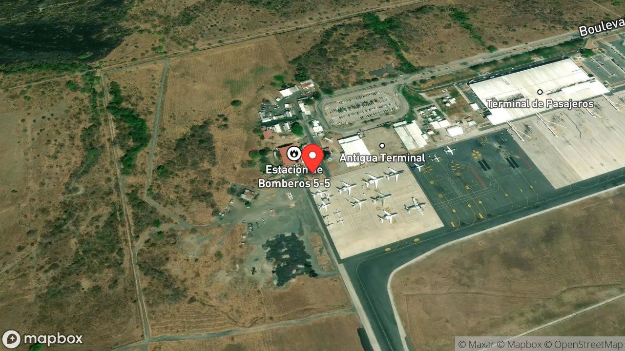Mapa del incidente ESTACION DEL AEROPUERTO DANIEL ODUBER REPORTA SERPIENTE