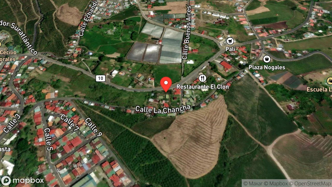 Mapa del incidente SALIDA DE HUMO DE ESTRUCTURA