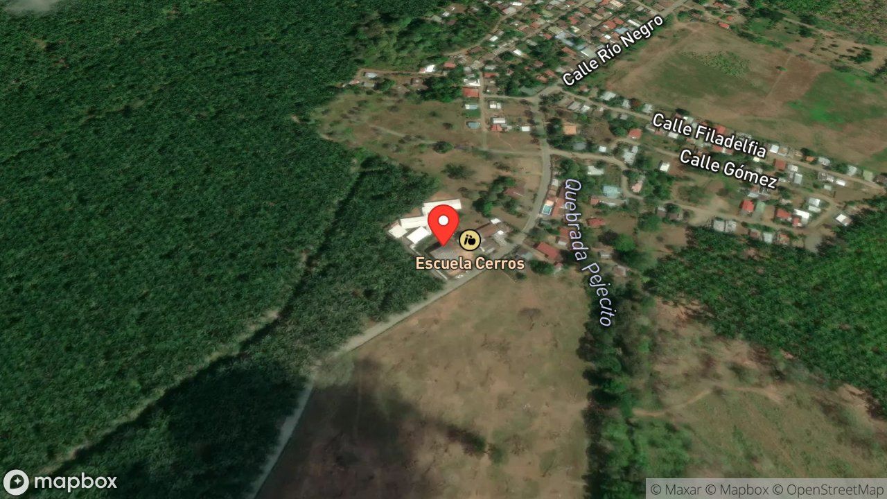 Mapa del incidente ESTACION DE BOMBEROS DE QUEPOS REPORTA ABEJAS