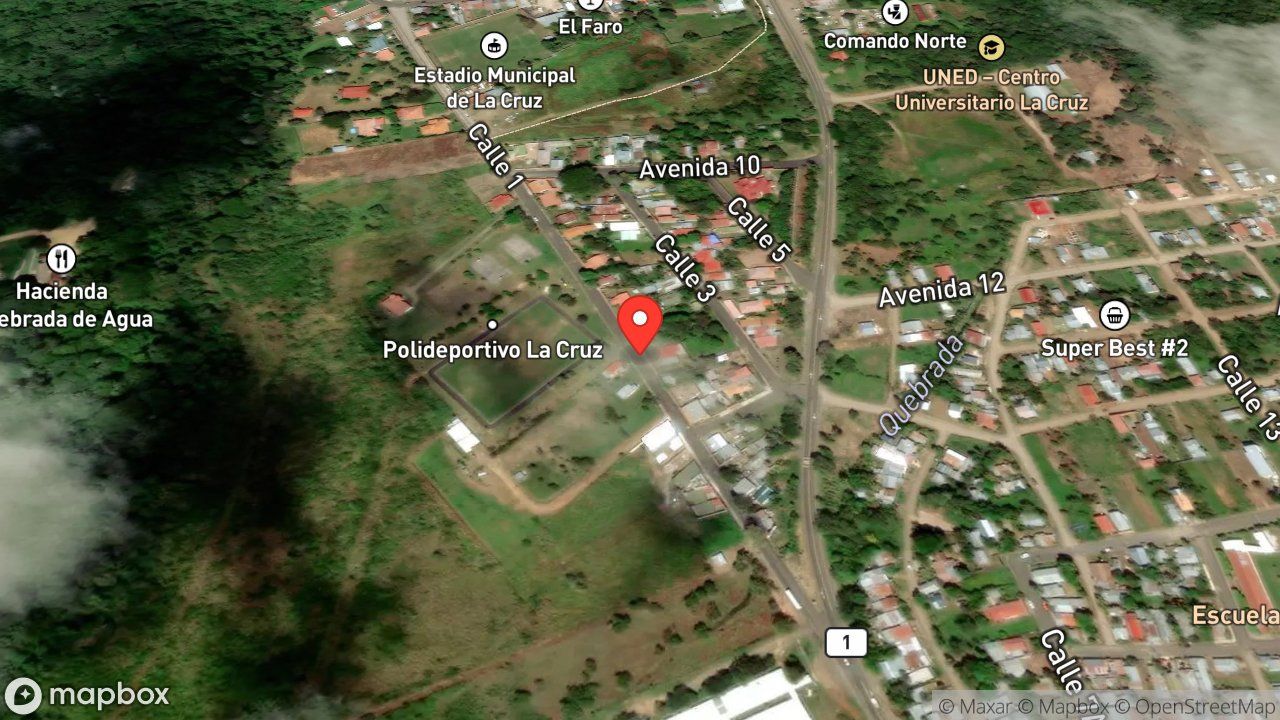 Mapa del incidente TENDIDO ELECTRICO A BAJA ALTURA