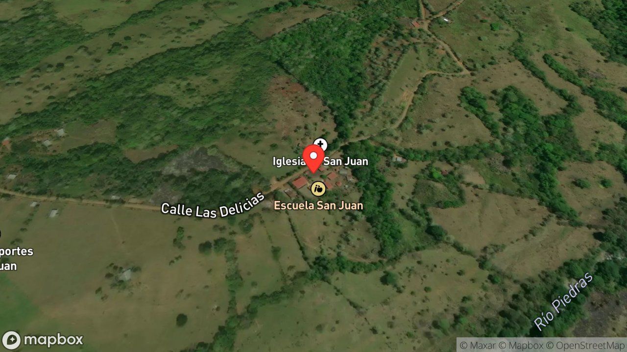 Mapa del incidente ENJAMBRE DE ABEJAS