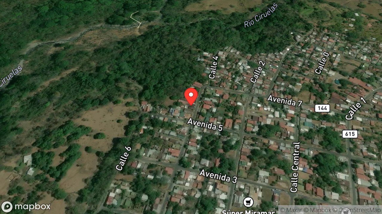 Mapa del incidente AMENAZA DE SERPIENTE