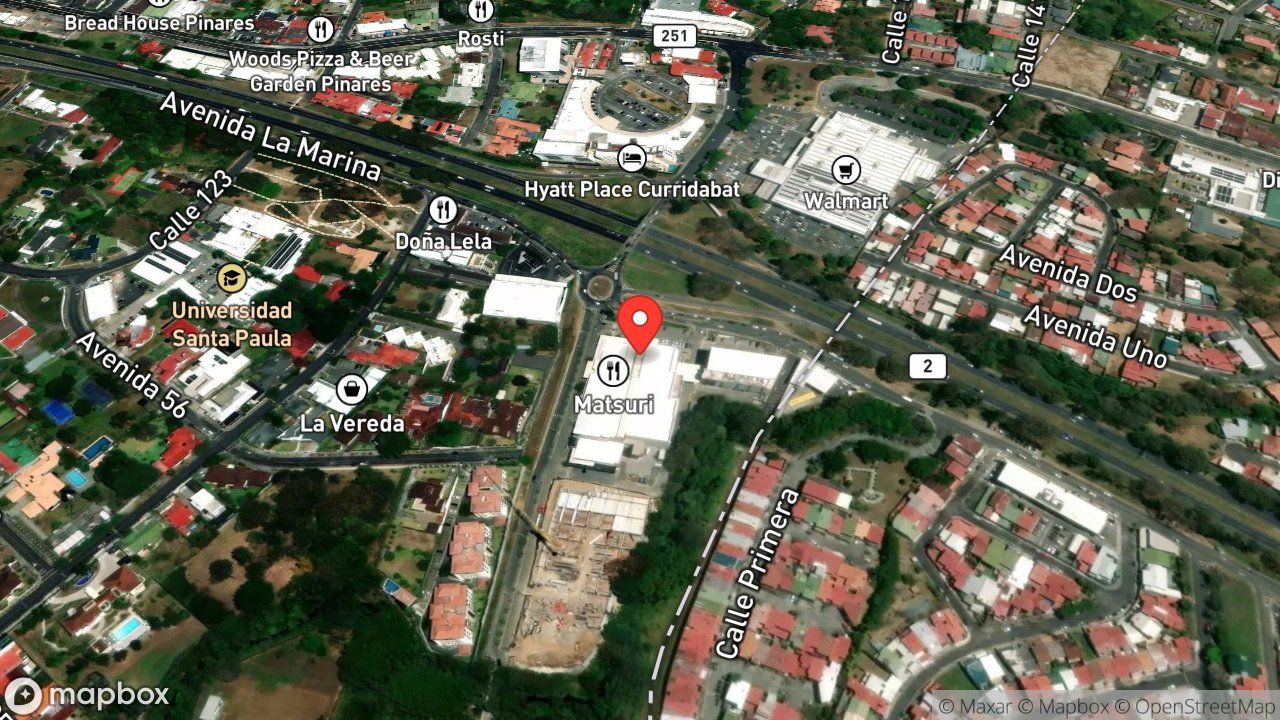 Mapa del incidente FUEGO EN ESTRUCTURA
