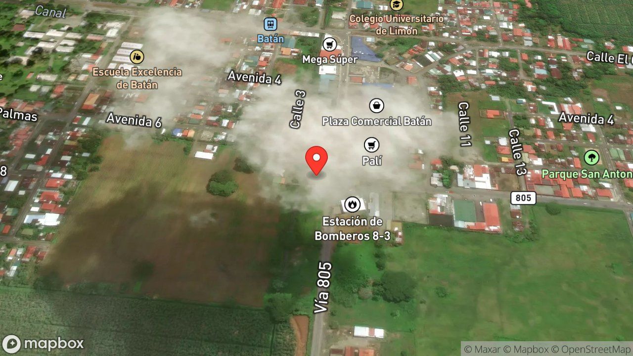 Mapa del incidente ESTACION DE BATAN REPORTA PEREZOSO