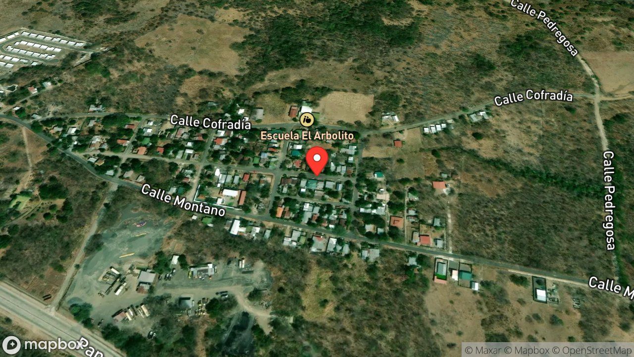 Mapa del incidente CORTO CIRCUITO EN MEDIDOR DE VIVIENDA