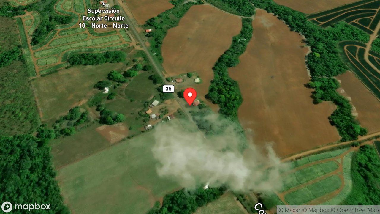 Mapa del incidente PRECIPITACION DE VEHICULO A GUINDO