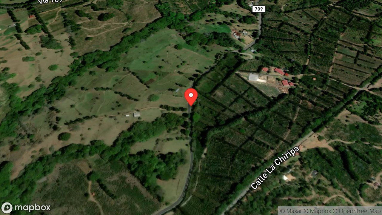 Mapa del incidente COLISION DE VEHICULO LIVIANO CONTRA OBJETO FIJO CON PERSONAS PRENSADAS