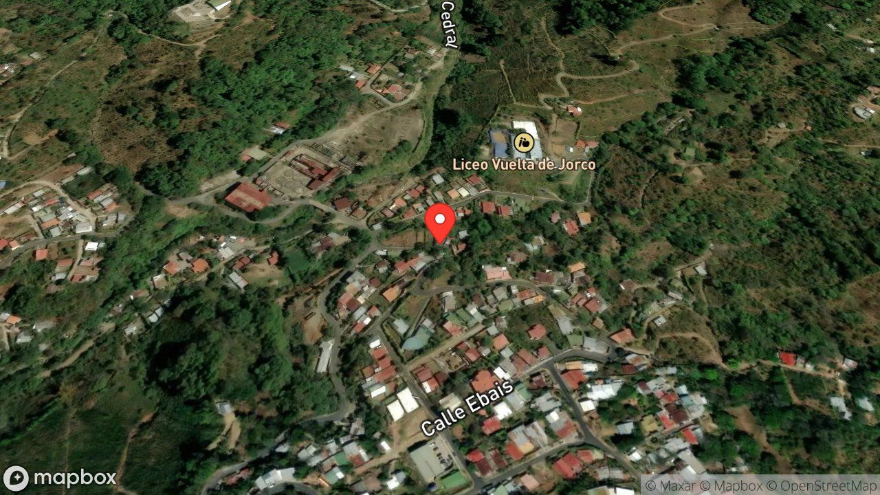 Mapa del incidente ESTACION DE ACOSTA REPORTA VUELCO DE VEHICULO CON PERSONA PRENSADA
