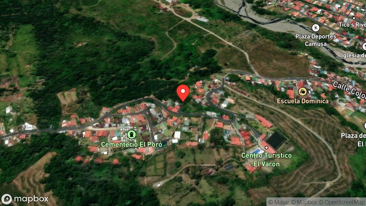 Mapa del incidente AMENAZA DE SERPIENTE