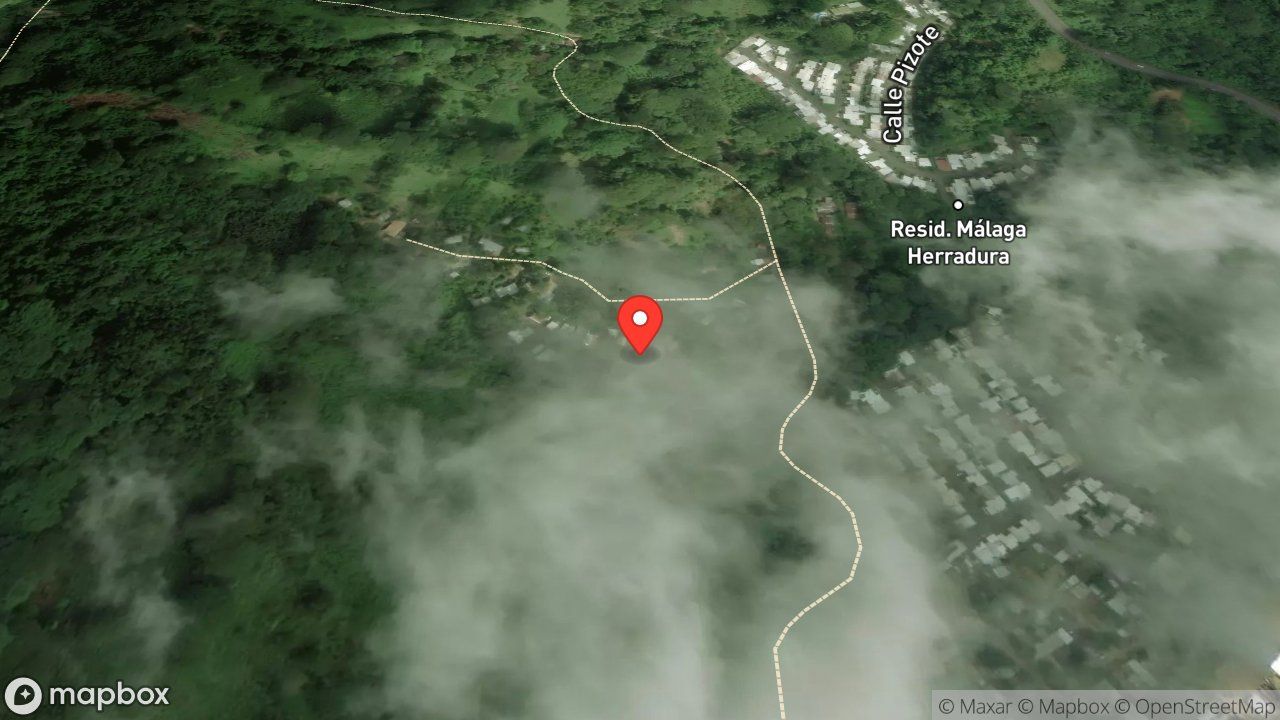 Mapa del incidente QUEMA DE CHARRAL CON AMENAZA