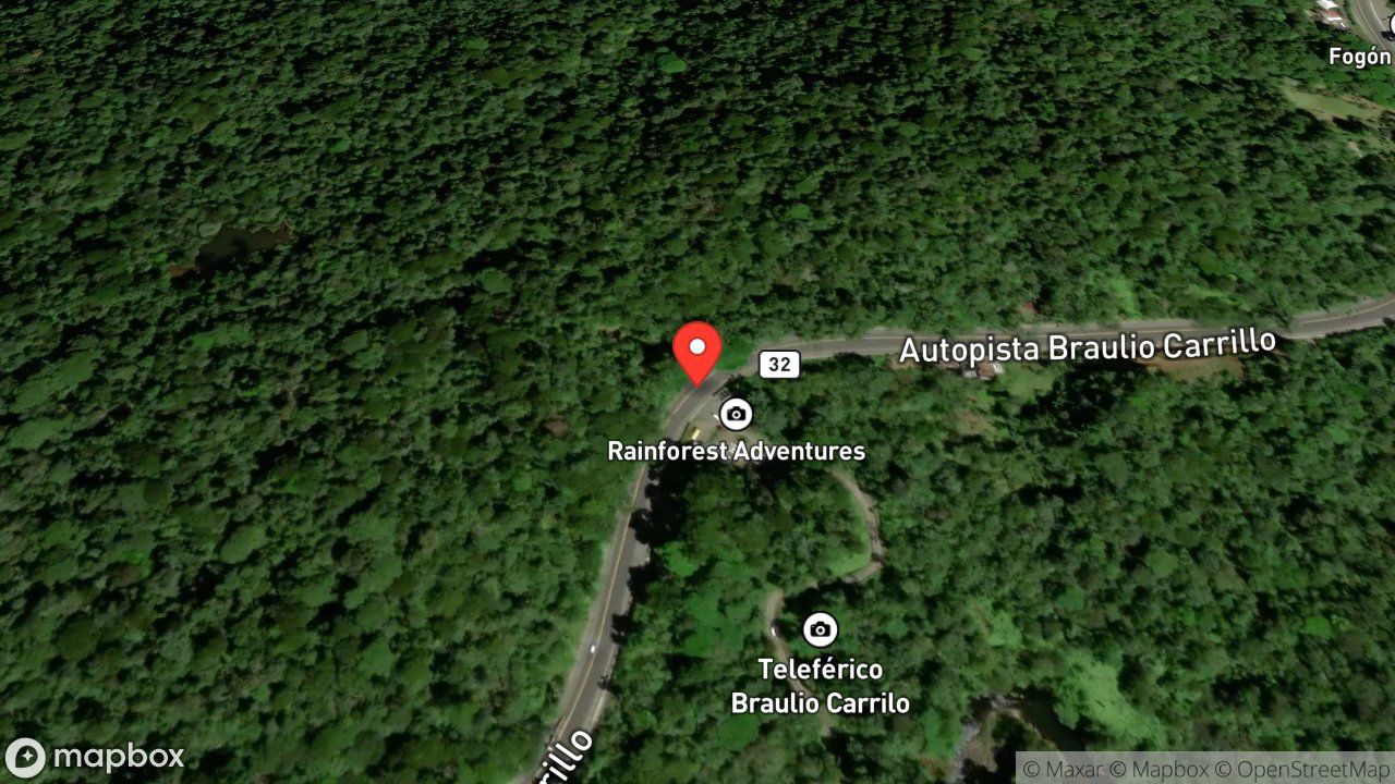 Mapa del incidente FUEGO EN AUTOMOVIL