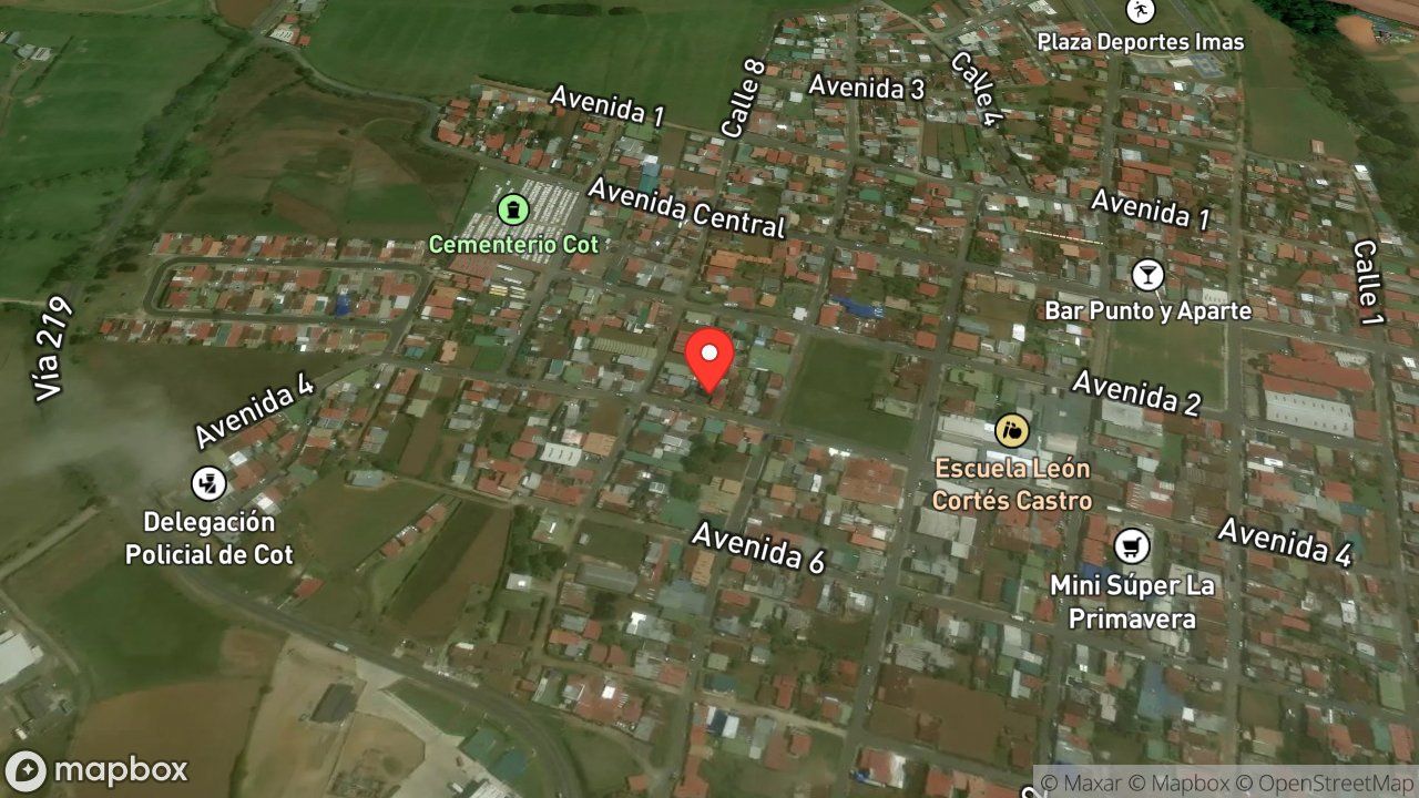 Mapa del incidente CORTO CIRCUITO EN MEDIDOR