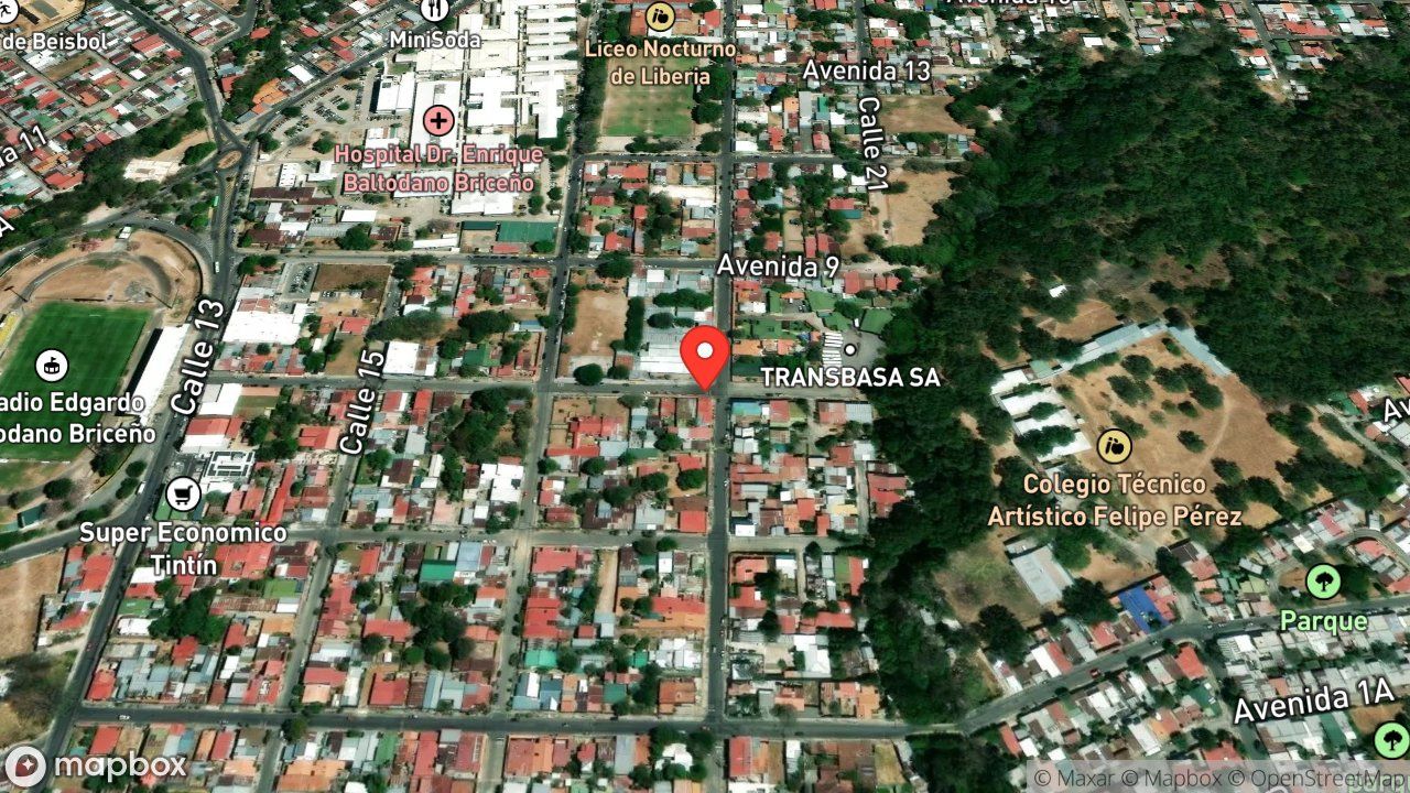 Mapa del incidente AMENAZA DE CANINO EN VIA PUBLICA