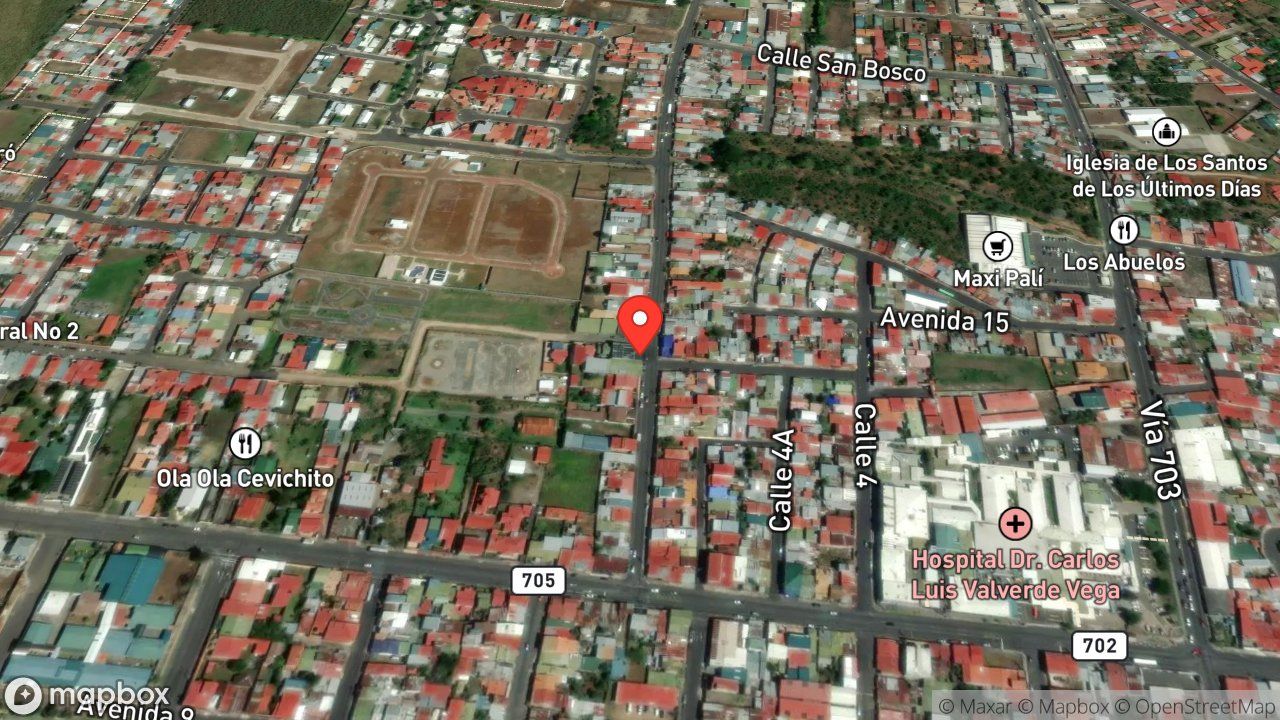 Mapa del incidente TENDIDO ELECTRICO A BAJA ALTURA