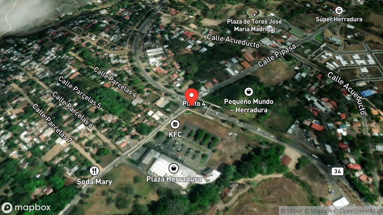 Mapa del incidente ENJAMBRE DE ABEJAS