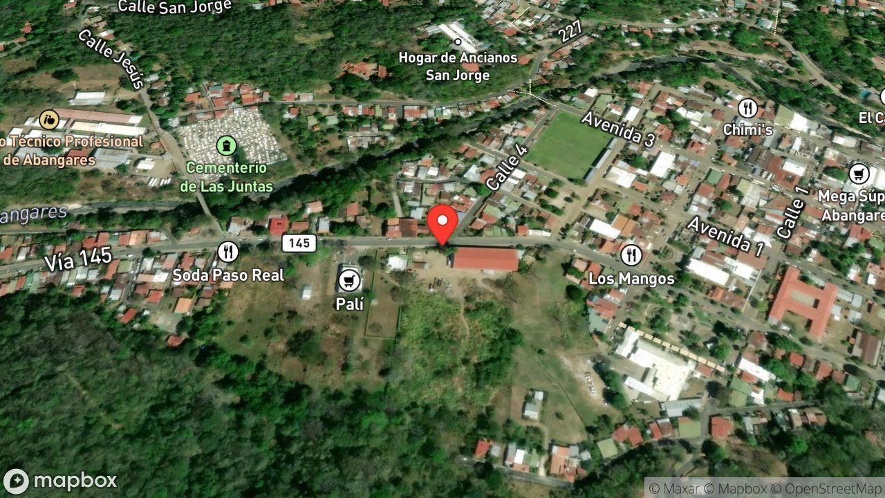 Mapa del incidente ESTACION BOMBEROS LAS JUNTAS REPORTA ENJAMBRE DE ABEJAS