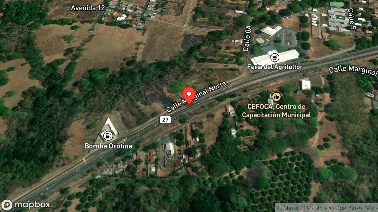 Mapa del incidente COLISION DE DOS VEHICULOS CON PACIENTE ATRAPADO