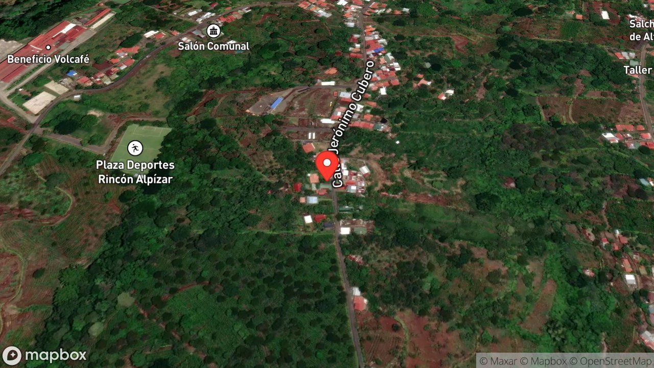 Mapa del incidente SERPIENTE