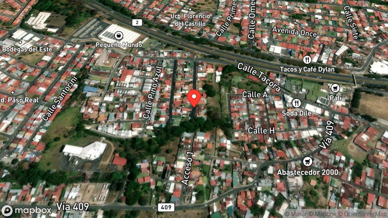 Mapa del incidente CORTO CIRCUITO EN TENDIDO ELECTRICO