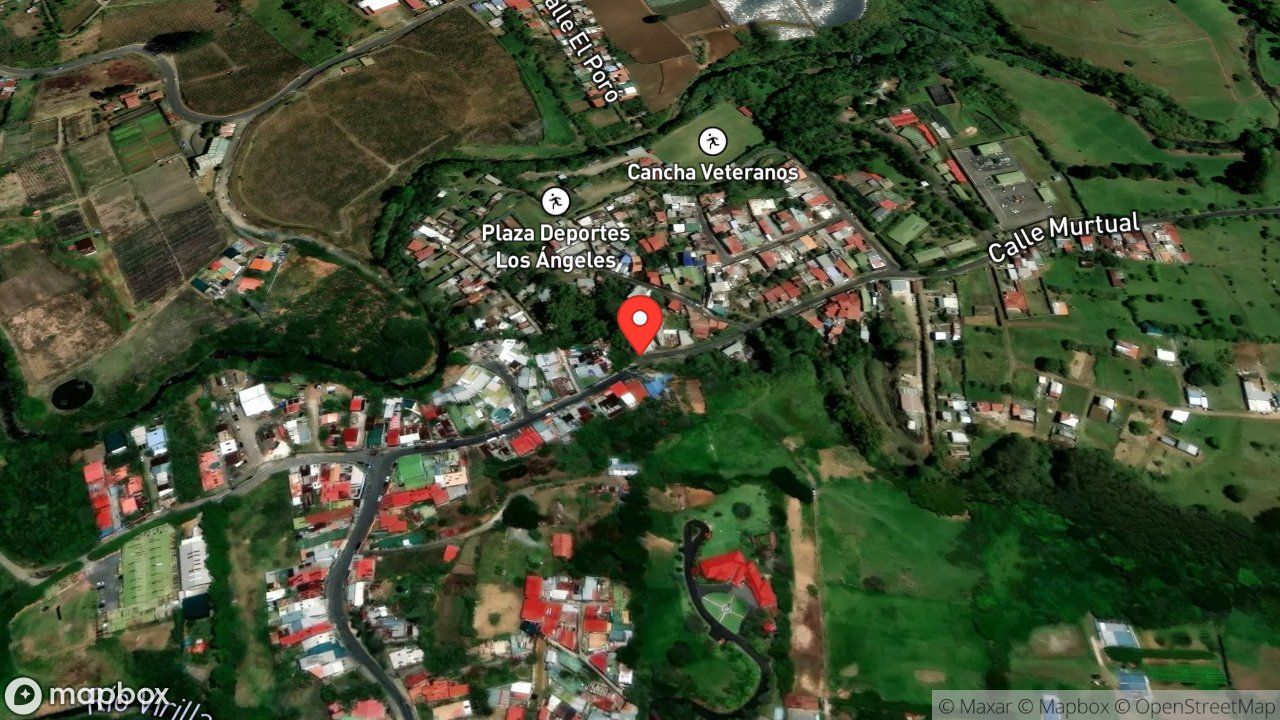 Mapa del incidente CAIDA DE POSTE SOBRE VIA PUBLICA