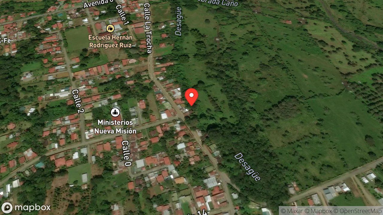 Mapa del incidente ENJAMBRE DE ABEJAS