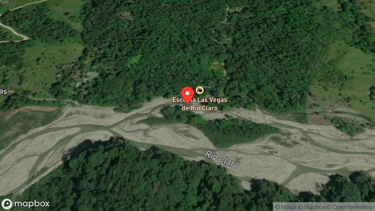 Mapa del incidente RESCATE DE UN MASCULINO EN UNA ISLA DENTRO DEL RIO