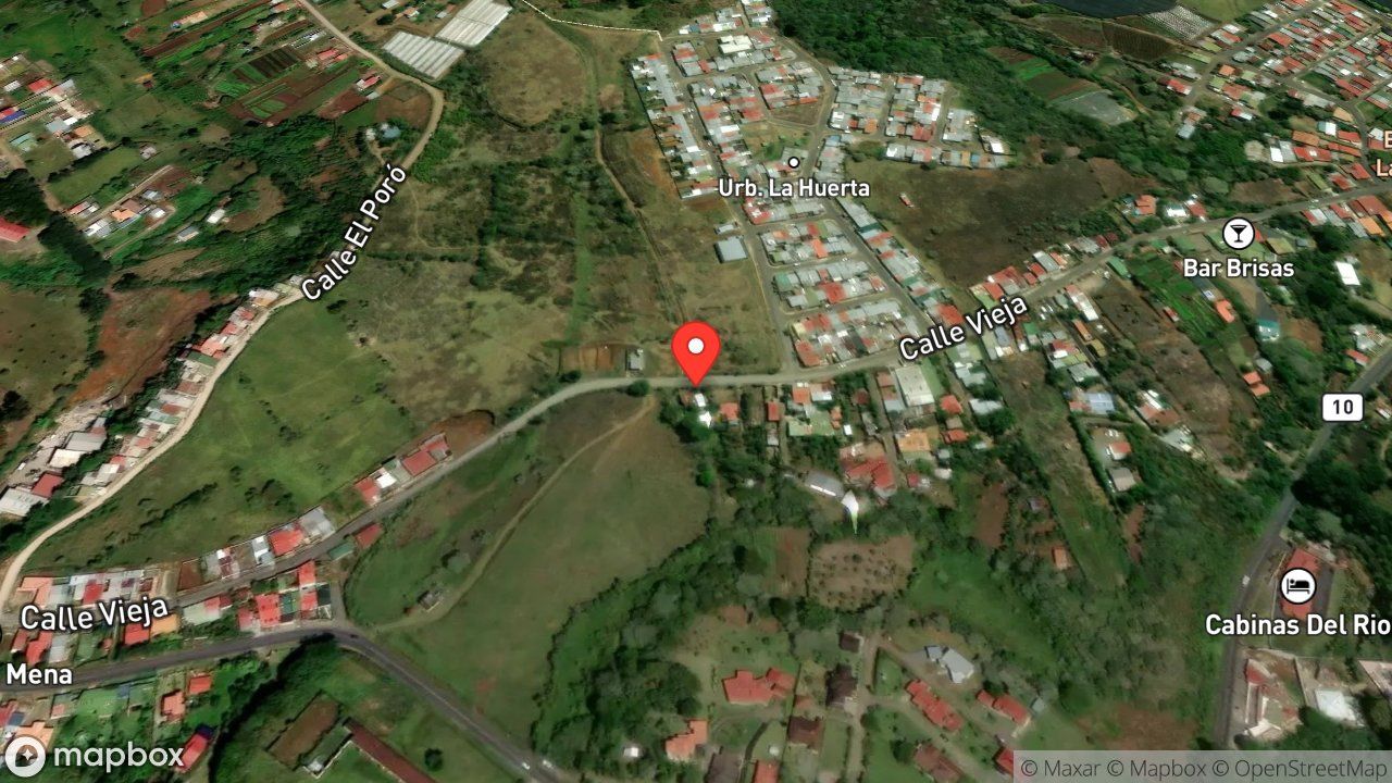 Mapa del incidente AMENAZA DE SERPIENTE