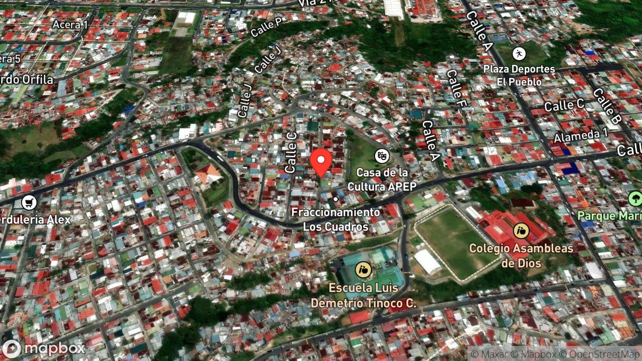 Mapa del incidente REVISION POR OLOR NO DETERMINADO