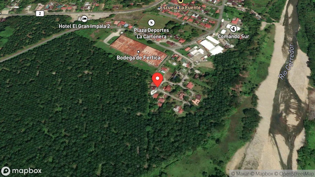Mapa del incidente SERPIENTE EN VIVIENDA
