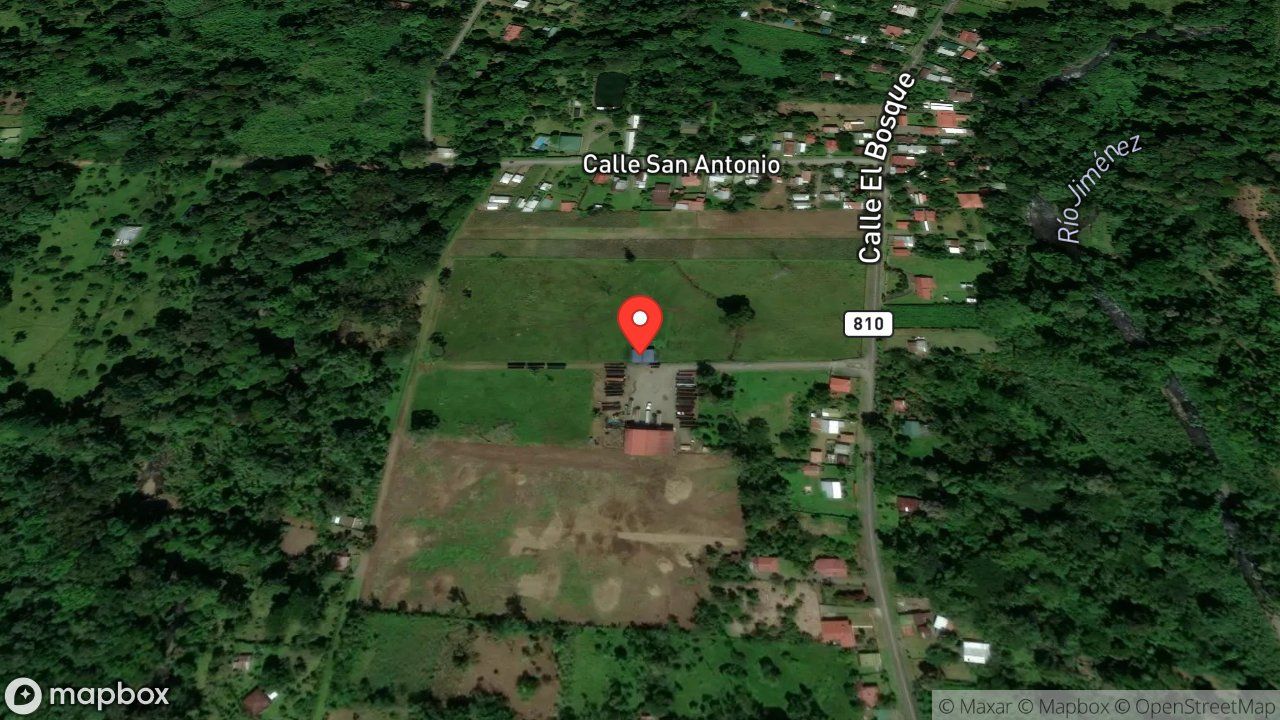 Mapa del incidente AMENAZA DE CANINO