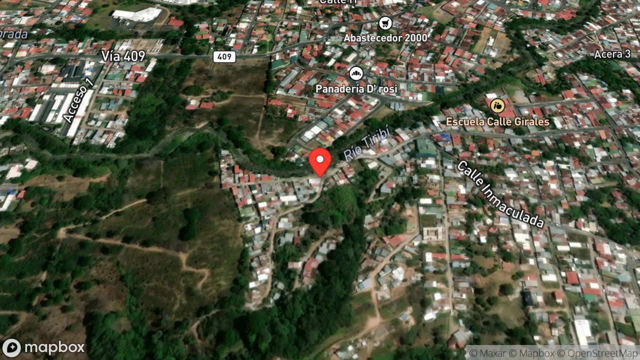 Mapa del incidente AMENAZA DE SERPIENTE