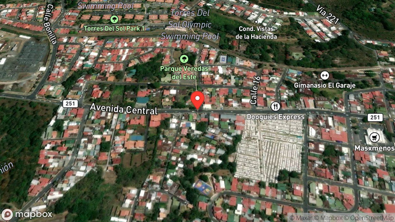 Mapa del incidente CORTO CIRCUITO EN LINEAS PRIMARIAS